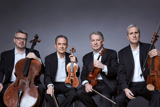 Group photo of Emerson String Quartet